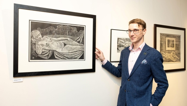 Eriti kõnetavad Lõuna-Eestis elavat kunstikogujat Marko Adamsoni 1960. aastate teosed. Foto: ERAKOGU